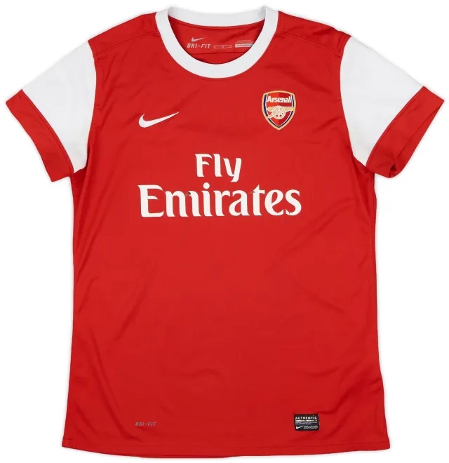 Nike 2010-11 Arsenal Home Shirt - 6/10 - (Women's M)