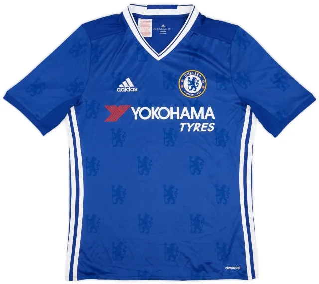 adidas 2016-17 Chelsea Home Shirt - 9/10 - (XL.Boys)