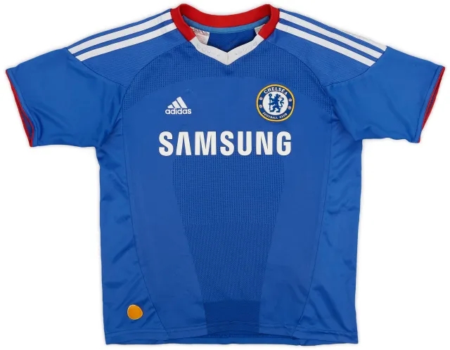 adidas 2010-11 Chelsea Home Shirt - 6/10 - (M.Boys)