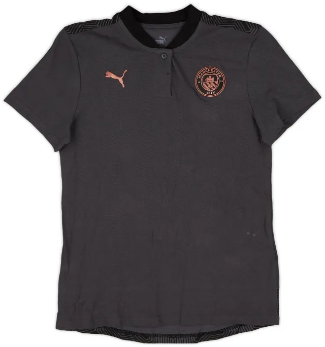 2020-21 Manchester City Puma Polo Shirt - 7/10 - (M)