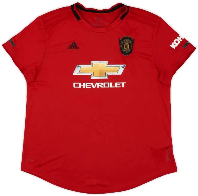 adidas 2019-20 Manchester United Home Shirt - 9/10 - (Women's XL)