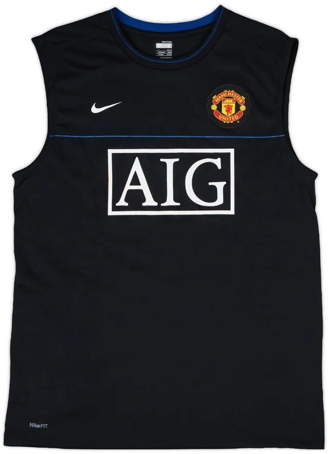 2008-09 Manchester United Nike Training Shirt - 10/10 - (S)