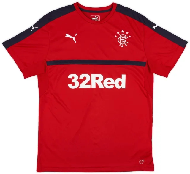 2016-17 Rangers Puma Training Shirt - 9/10 - (XL)