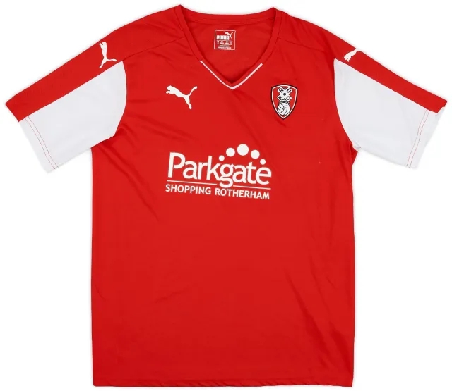 Puma 2015-16 Rotherham United Home Shirt - 7/10 - (M)