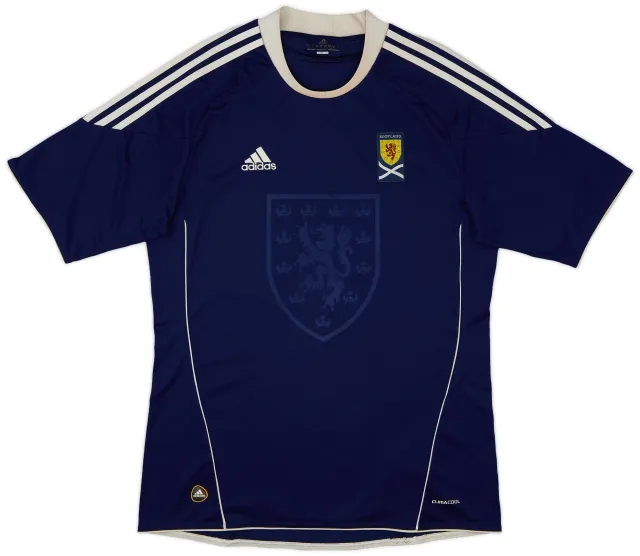 adidas 2010-11 Scotland Home Shirt - 5/10 - (L)