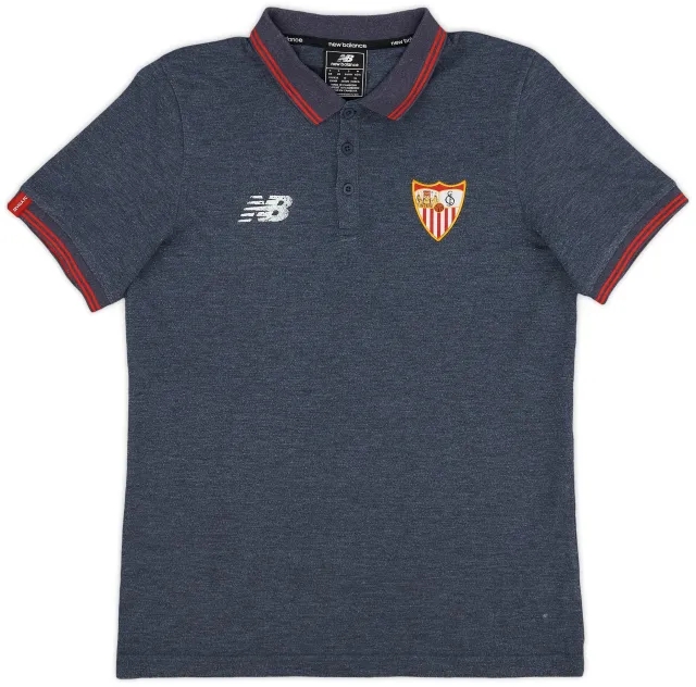 2017-18 Sevilla New Balance Polo Shirt - 5/10 - (S)