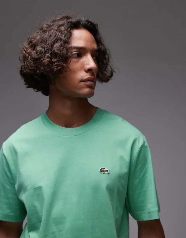 Lacoste Cotton T-shirt - Liamone Green