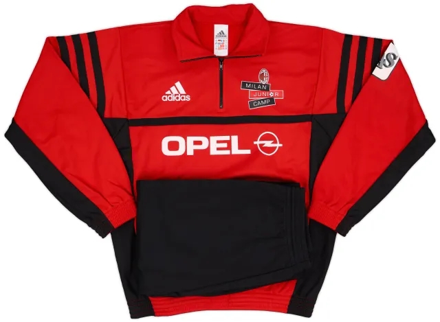 2002-03 AC Milan 'Junior Camp' adidas Tracksuit (L.Boys)