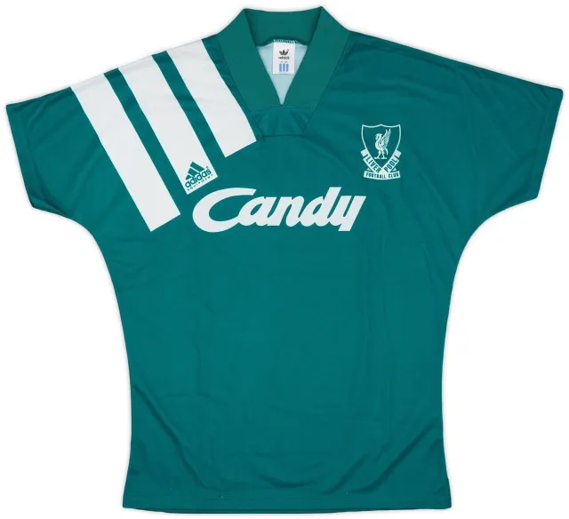 adidas 1991-92 Liverpool Away Shirt - 8/10 - (S)