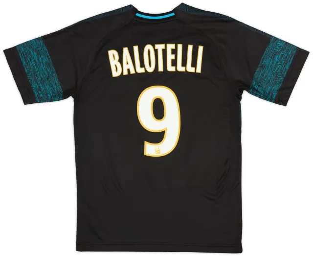 Puma 2018-19 Olympique Marseille Away Shirt Balotelli #9 - 9/10 - (S)