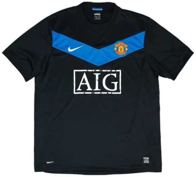 Nike 2009-10 Manchester United Away Shirt - 5/10 - (L)