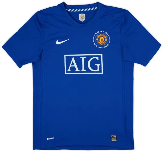 Nike 2008-09 Manchester United Third Shirt - 9/10 - (XL.Boys)