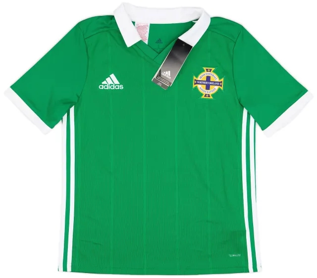 adidas 2018-19 Northern Ireland Home Shirt (L.Boys)