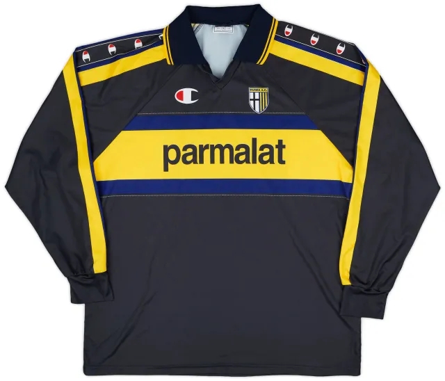 Champion 1999-00 Parma Basic Third L/S Shirt - 9/10 - (XL)