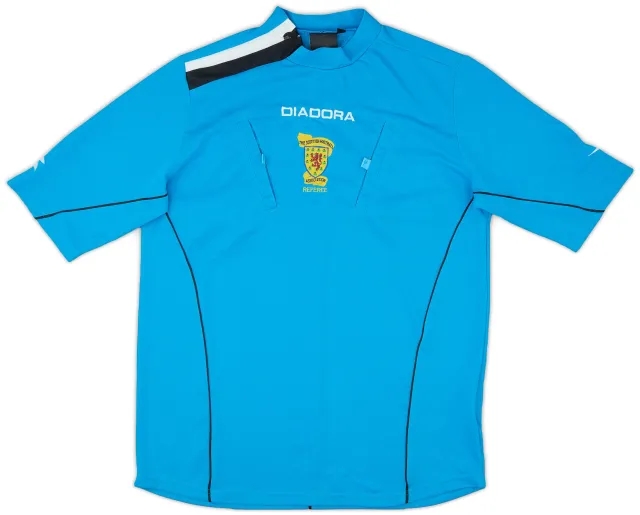 2000s Scotland Diadora Referee Shirt - 8/10 - (L)