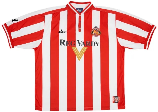 Asics 1999-00 Sunderland Home Shirt - 7/10 - (XXL)