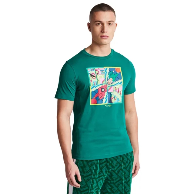 PUMA x Squid Game T-Shirt Men, Mint Tea