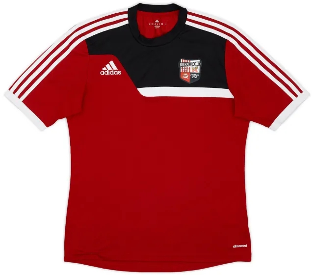 2013-14 Brentford adidas Training Shirt - 9/10 - (M)