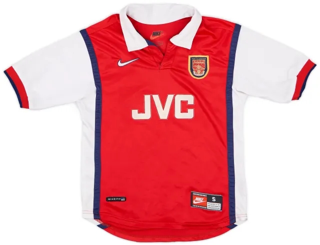 Nike 1998-99 Arsenal Home Shirt - 6/10 - (S.Boys)