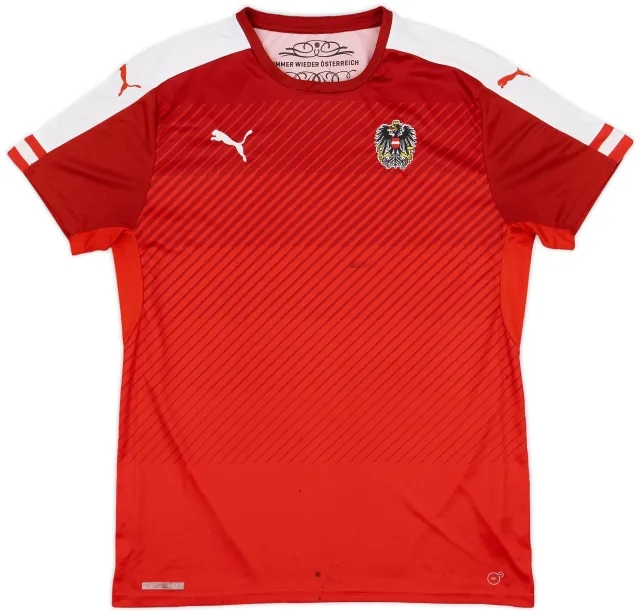 Puma 2016-17 Austria Home Shirt - 6/10 - (XL)