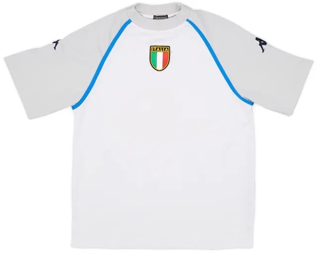 2002-03 Italy Kappa Training Shirt - 8/10 - (S)