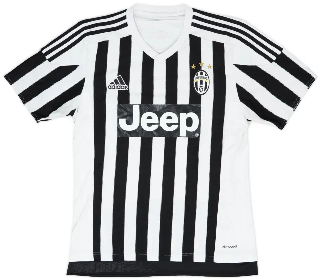 adidas 2015-16 Juventus Home Shirt - 6/10 - (M)