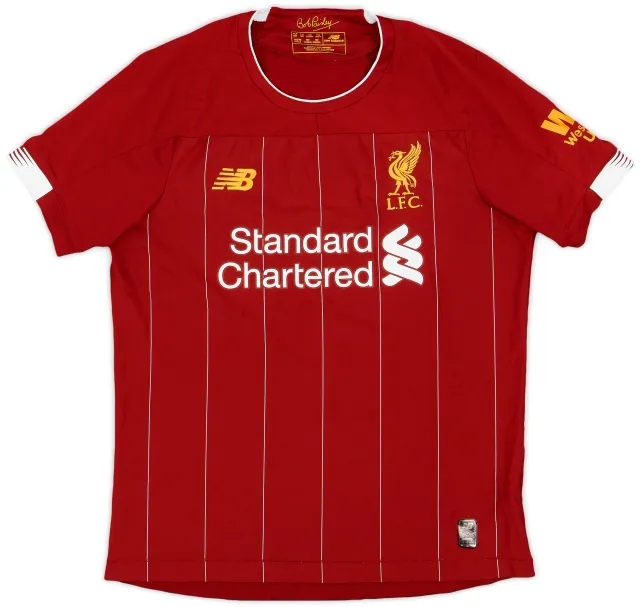 NewBalance 2019-20 Liverpool Home Shirt - 9/10 - (XL.Boys)