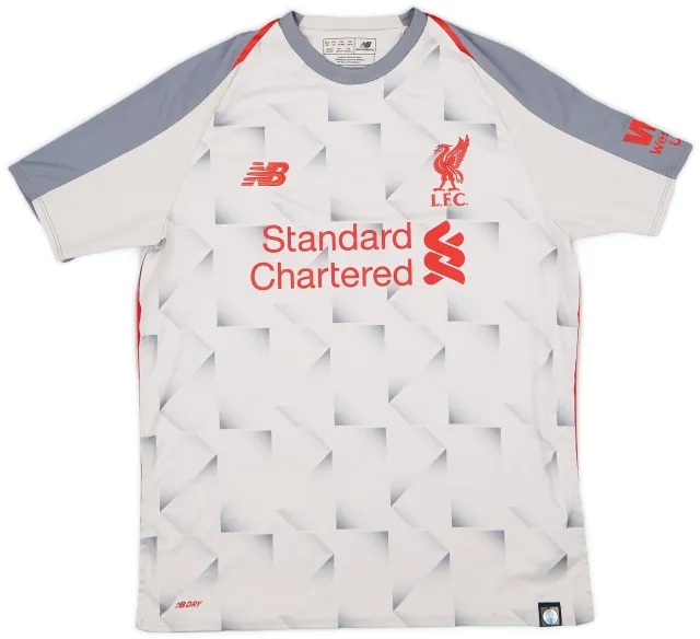 NewBalance 2018-19 Liverpool Third Shirt - 8/10 - (XL.Boys)