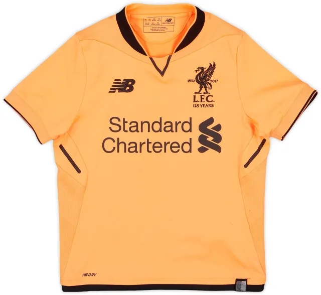 NewBalance 2017-18 Liverpool 125 Years Third Shirt - 8/10 - (S.Boys)