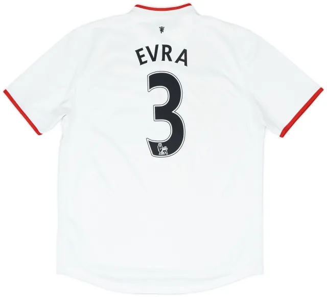 Nike 2012-14 Manchester United Away Shirt Evra #3 - 6/10 - (L)