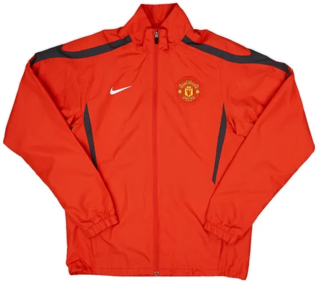 2010-11 Manchester United Nike Track Jacket - 8/10 - (S)