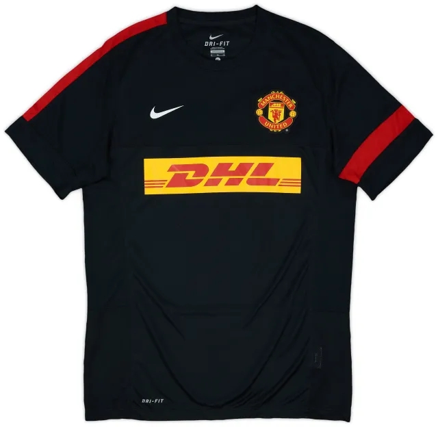 2012-13 Manchester United Nike Training Shirt - 9/10 - (L)