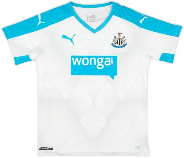 Puma 2015-16 Newcastle Away Shirt - 8/10 - (L.Boys)