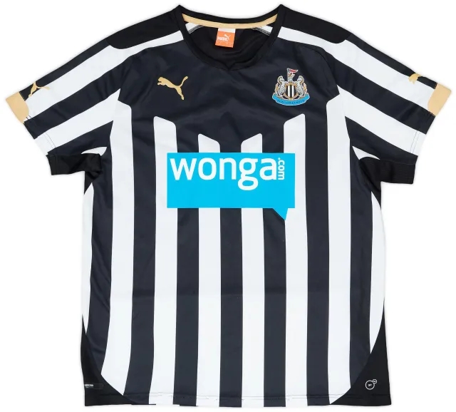 Puma 2014-15 Newcastle Home Shirt - 7/10 - (L)