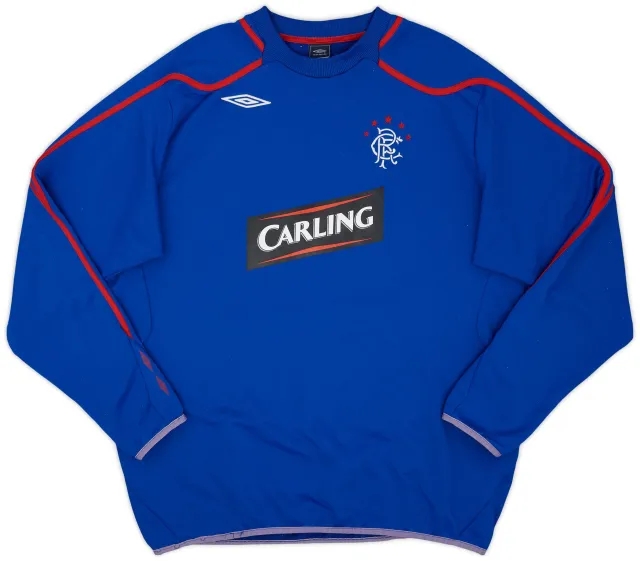 2006-07 Rangers Umbro Sweat Top - 8/10 - (3XL)