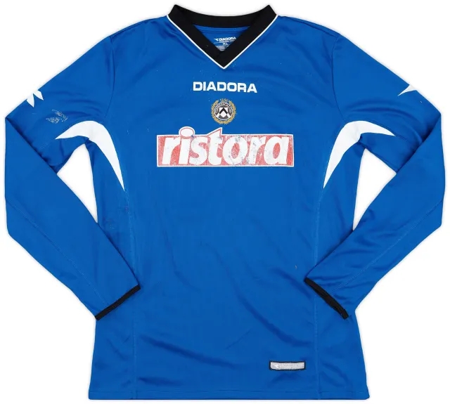 Diadora 2001-02 Udinese Away L/S Shirt #19 - 4/10 - (XL)