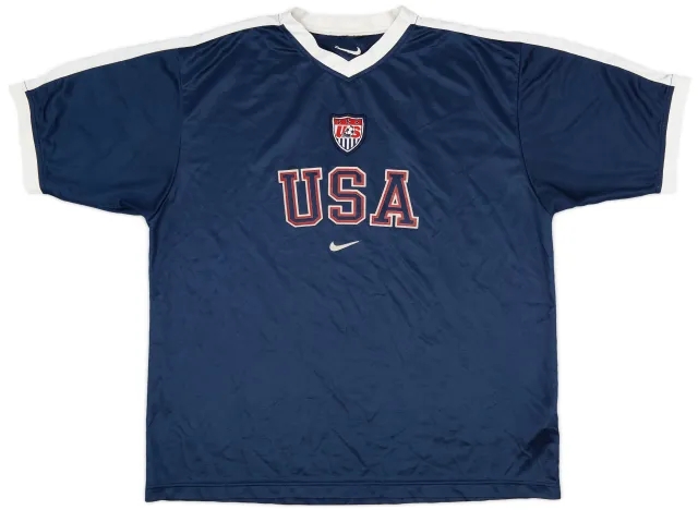 2002-03 USA Nike Training Shirt - 6/10 - (L)