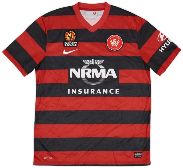 Nike 2012-14 Western Sydney Wanderers Home Shirt - 8/10 - (L)