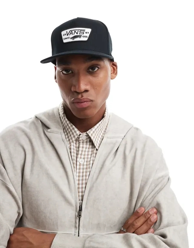 Vans MN FULL PATCH SNAPBACK - Black