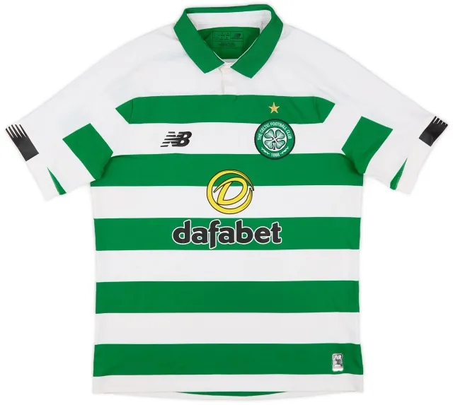 NewBalance 2019-20 Celtic Home Shirt - 9/10 - (S)