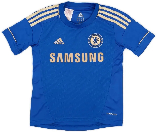 adidas 2012-13 Chelsea Home Shirt - 9/10 - (XS.Boys)