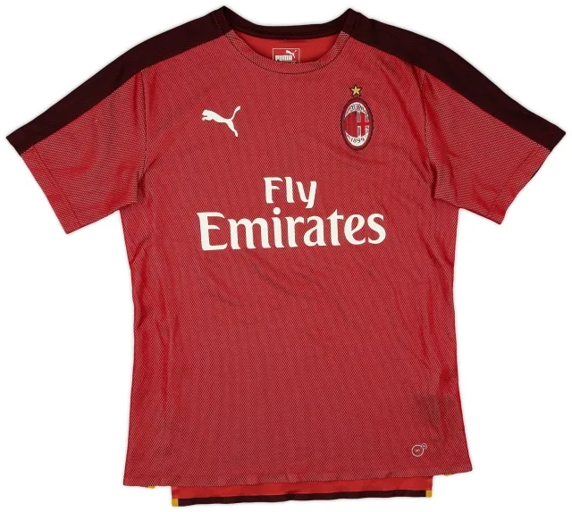 2018-19 AC Milan Puma Training Shirt - 5/10 - (M)