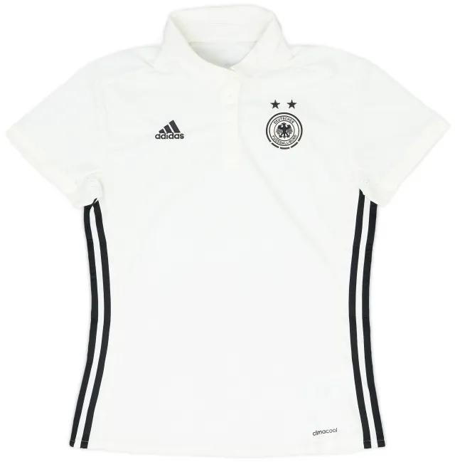 adidas 2017 Germany Women's Home Shirt - 9/10 - (Women's S)