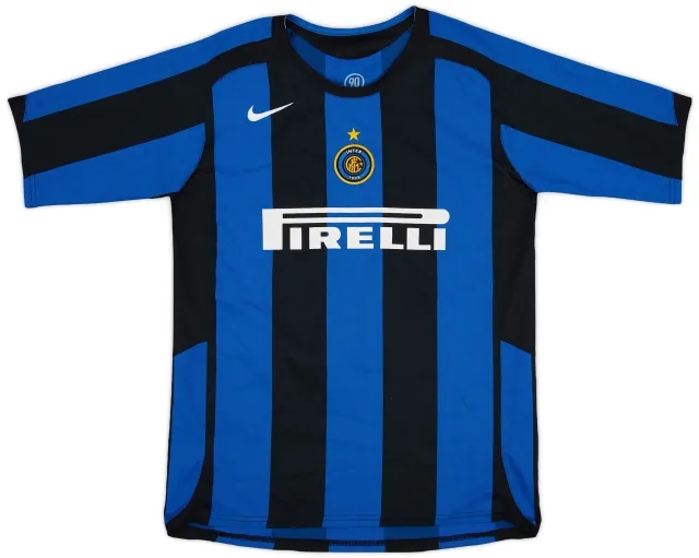 Nike 2005-06 Inter Milan Home Shirt - 9/10 - (XL.Boys)