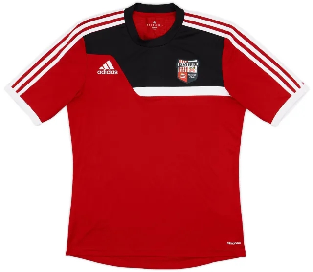 2013-14 Brentford adidas Training Shirt - 9/10 - (M)