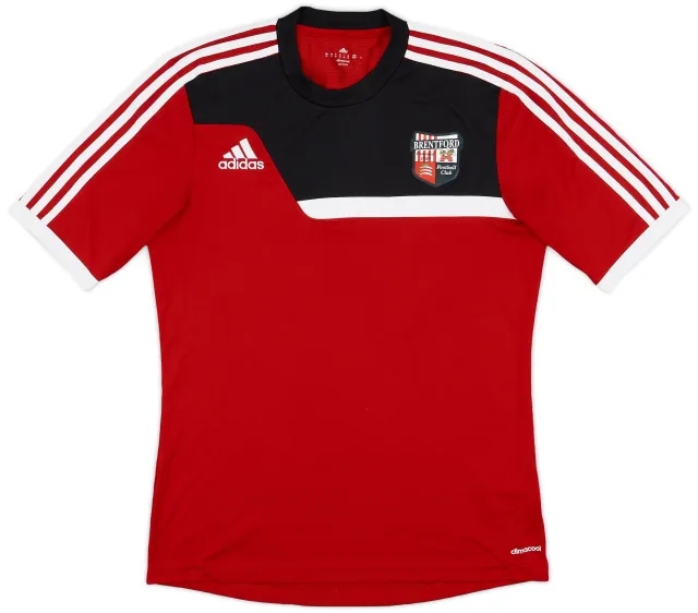 2013-14 Brentford adidas Training Shirt - 9/10 - (M)