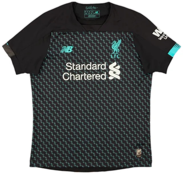 NewBalance 2019-20 Liverpool Third Shirt - 6/10 - (XL.Boys)