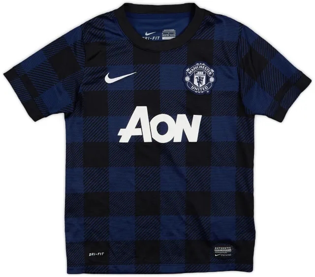 Nike 2013-14 Manchester United Away Shirt - 7/10 - (S.Boys)