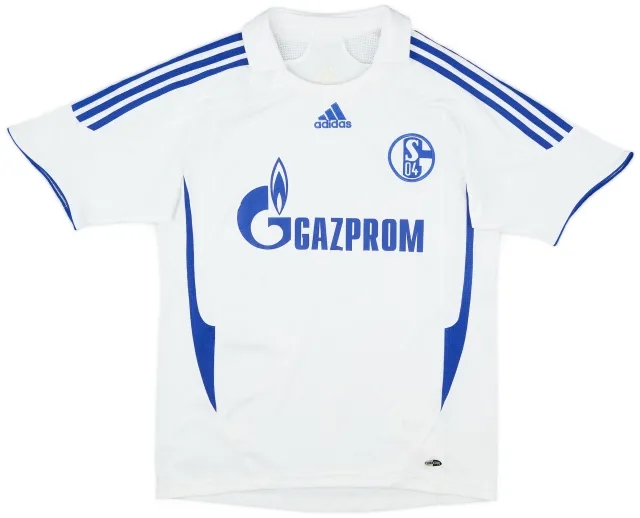 adidas 2007-08 Schalke Away Shirt - 6/10 - (XL.Boys)