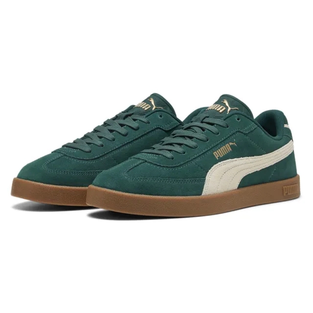 PUMA Club II Era Suede Sneakers Unisex, Dark Myrtle/Alpine Snow/Gum